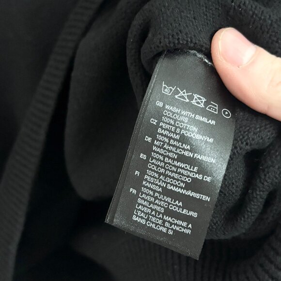 H&M Men's V Neck 100% Cotton Sweater Vest - sz Small - Picture 6 of 7